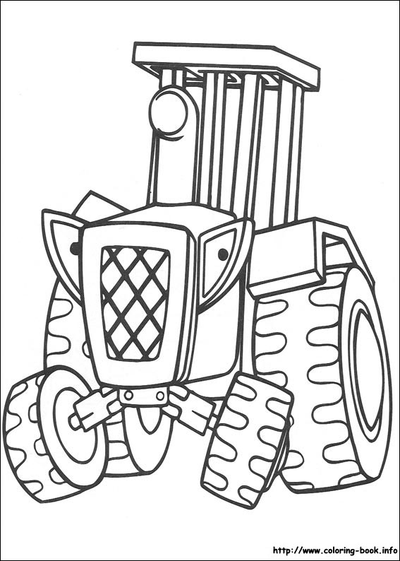 Bob the Builder coloring picture